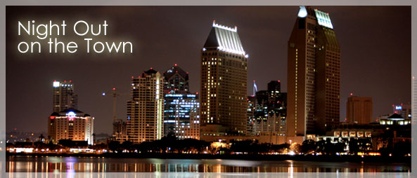San Diego Harbor at Night